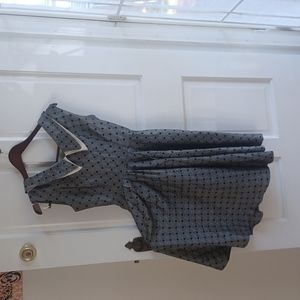 VINTAGE polka dot dress